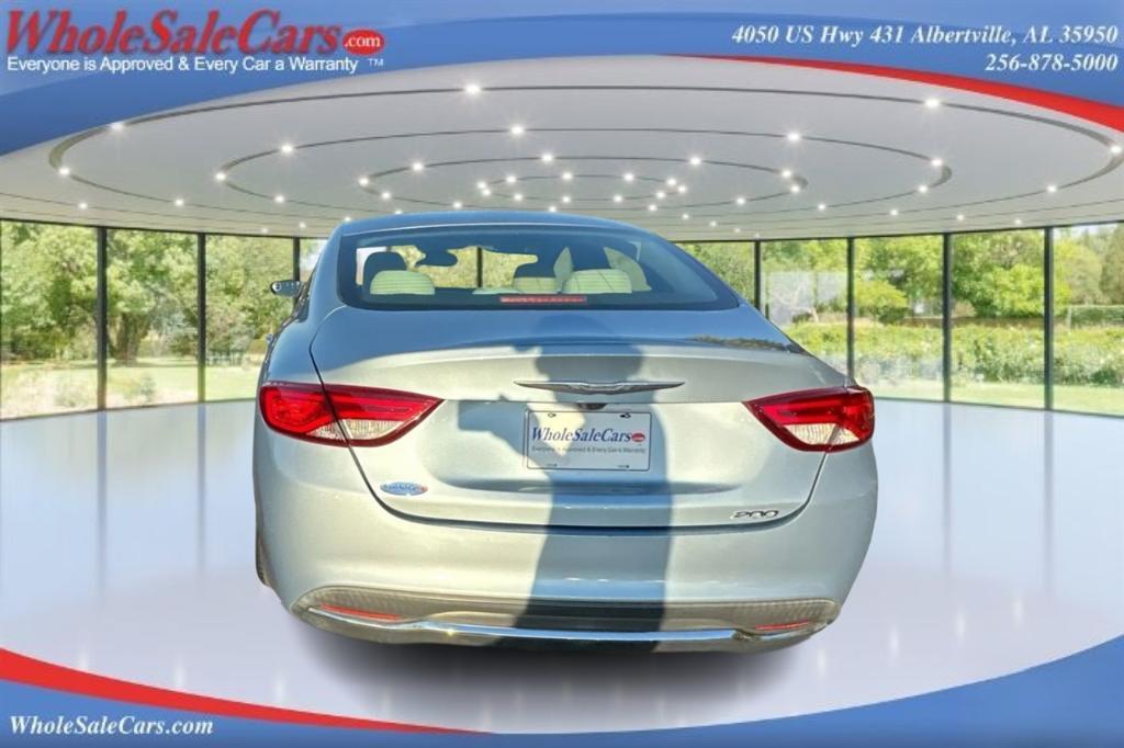 used 2015 Chrysler 200 car, priced at $11,995