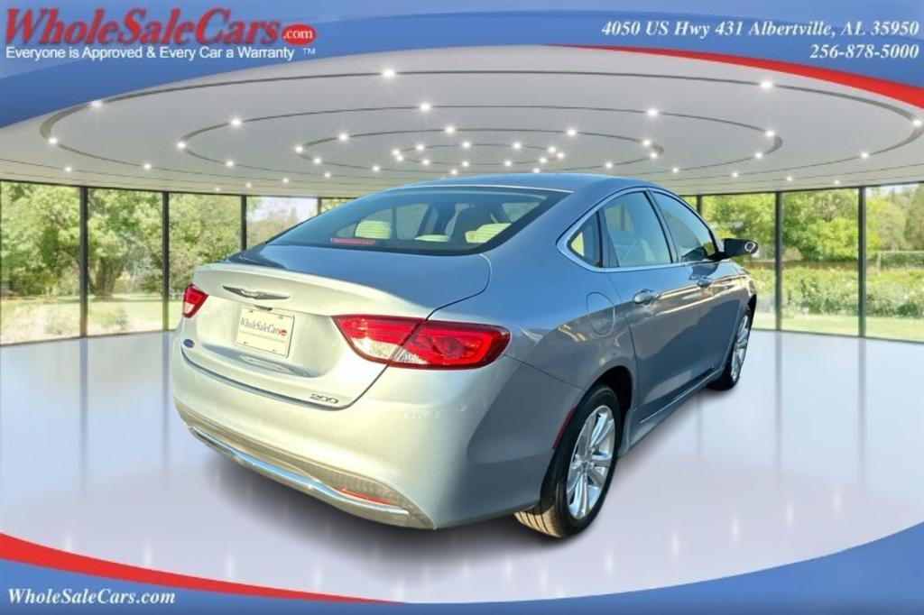 used 2015 Chrysler 200 car, priced at $11,995