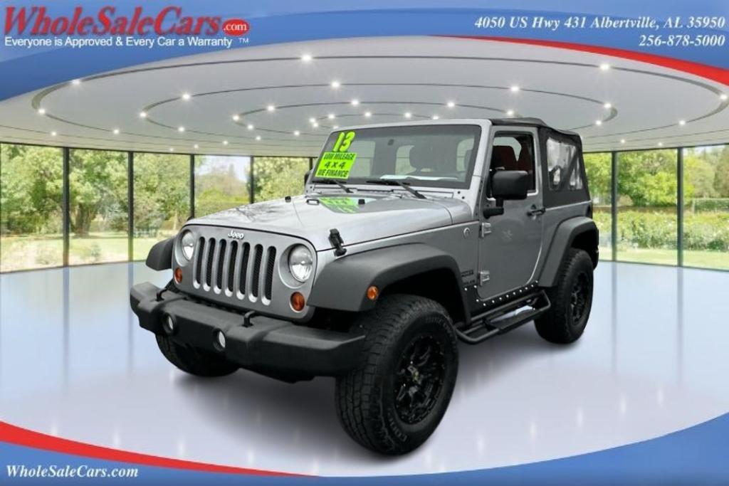 used 2013 Jeep Wrangler car, priced at $17,995