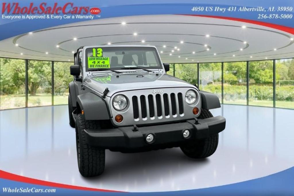 used 2013 Jeep Wrangler car, priced at $17,995