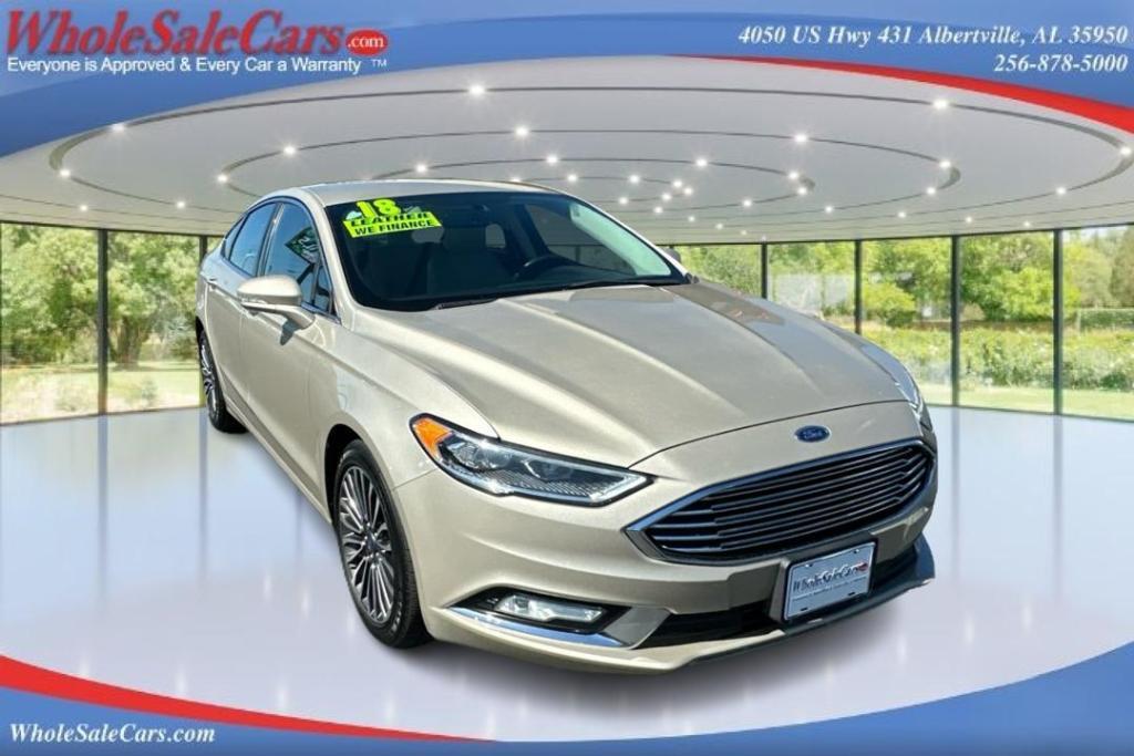 used 2018 Ford Fusion car, priced at $18,995