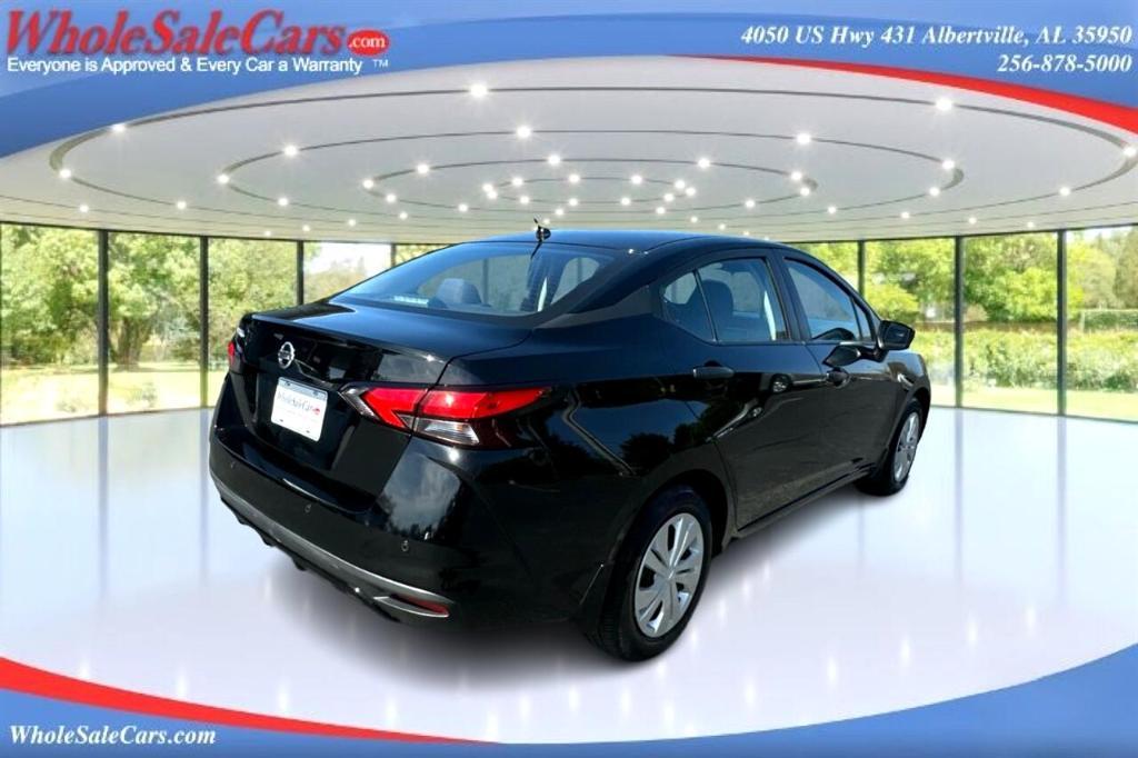 used 2021 Nissan Versa car, priced at $15,995
