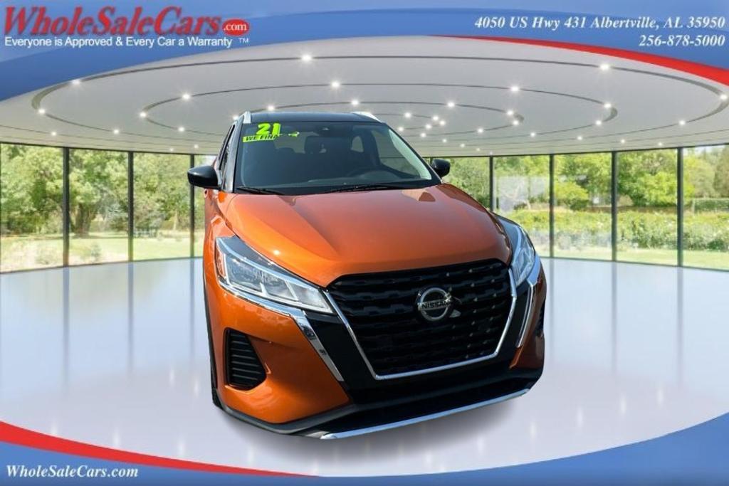 used 2021 Nissan Kicks car, priced at $17,995