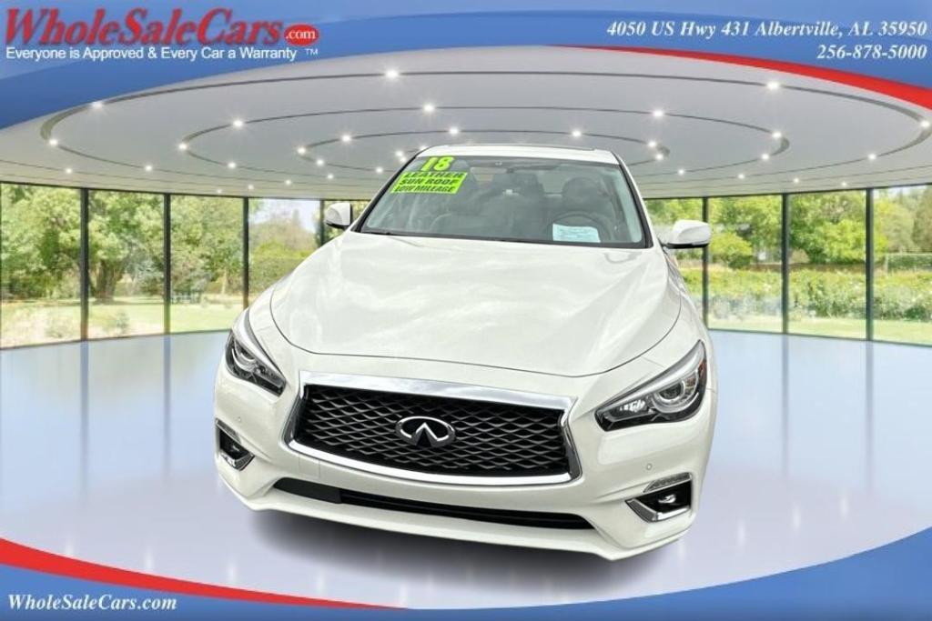 used 2018 INFINITI Q50 car, priced at $19,995