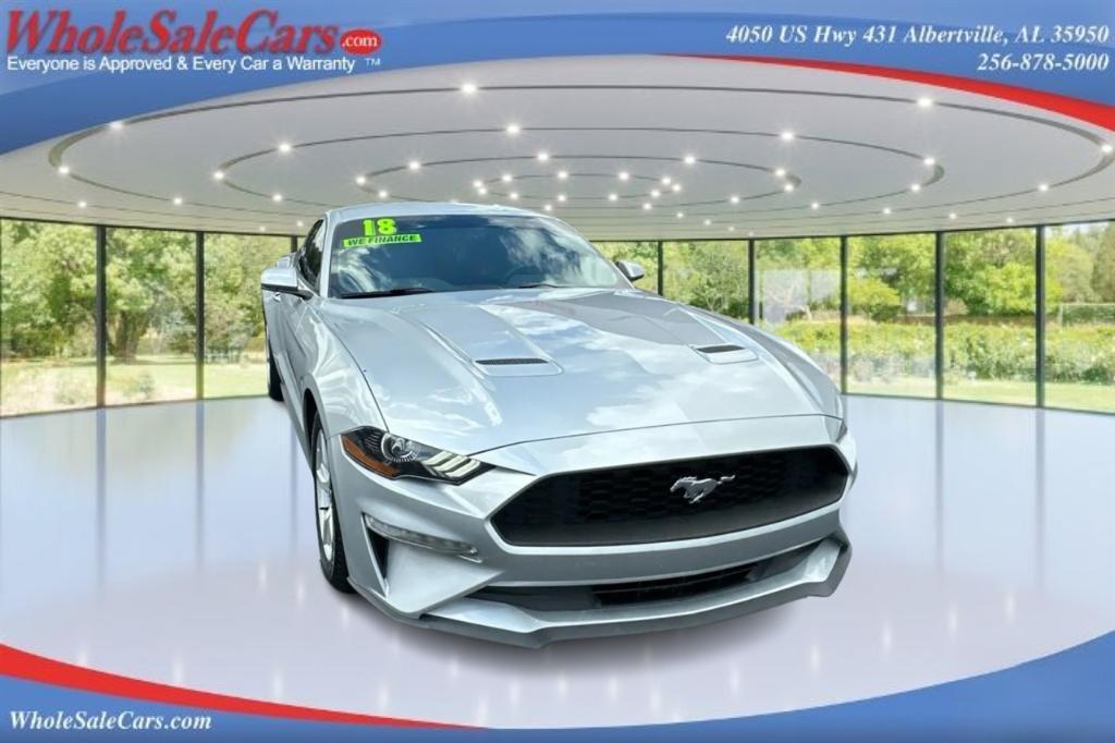 used 2018 Ford Mustang car, priced at $18,995