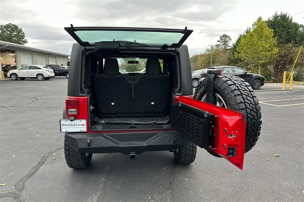 used 2012 Jeep Wrangler car, priced at $18,995