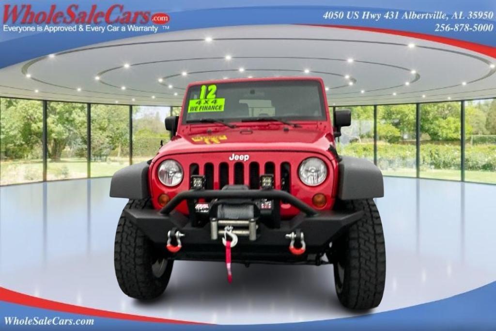 used 2012 Jeep Wrangler car, priced at $18,995