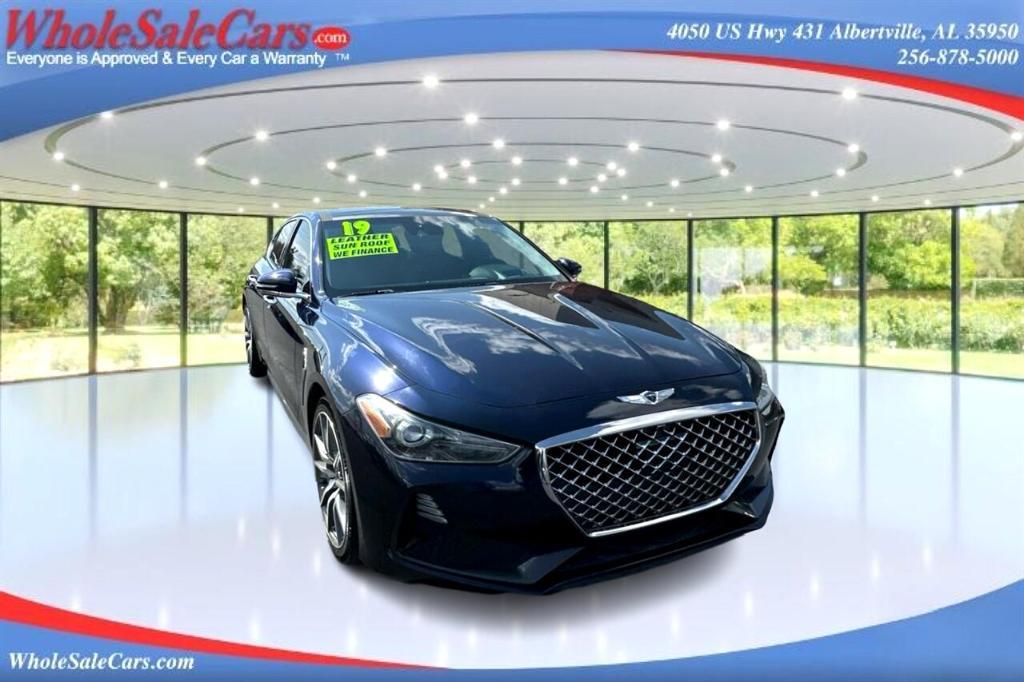 used 2019 Genesis G70 car, priced at $24,995