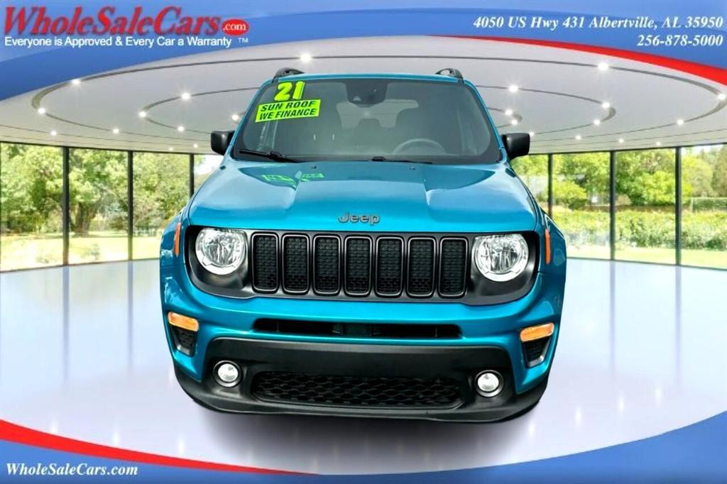 used 2021 Jeep Renegade car, priced at $16,995