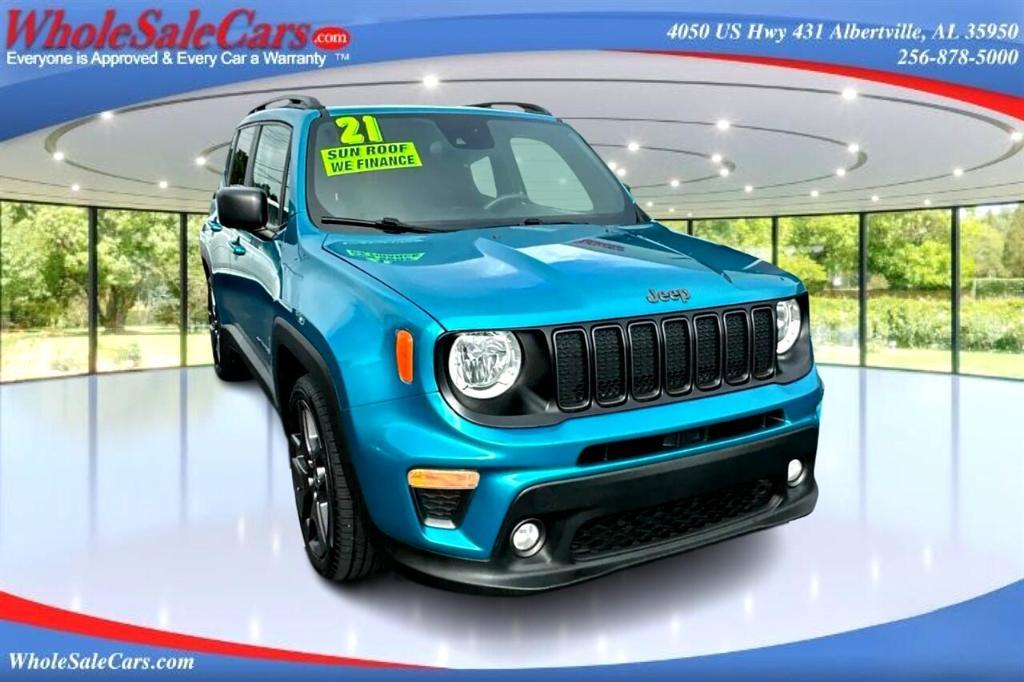 used 2021 Jeep Renegade car, priced at $16,995