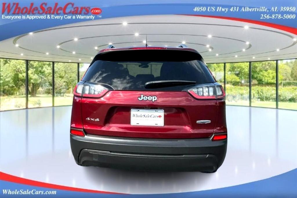 used 2021 Jeep Cherokee car, priced at $20,995