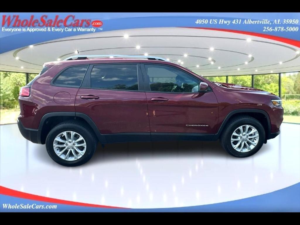 used 2021 Jeep Cherokee car, priced at $20,995