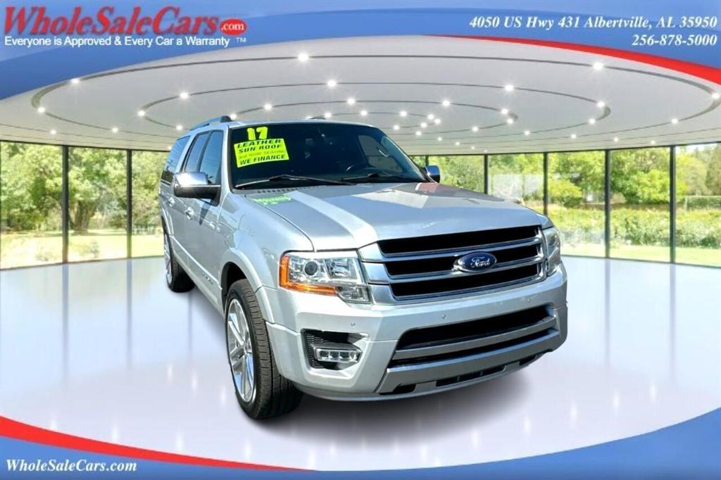 used 2017 Ford Expedition EL car, priced at $24,995