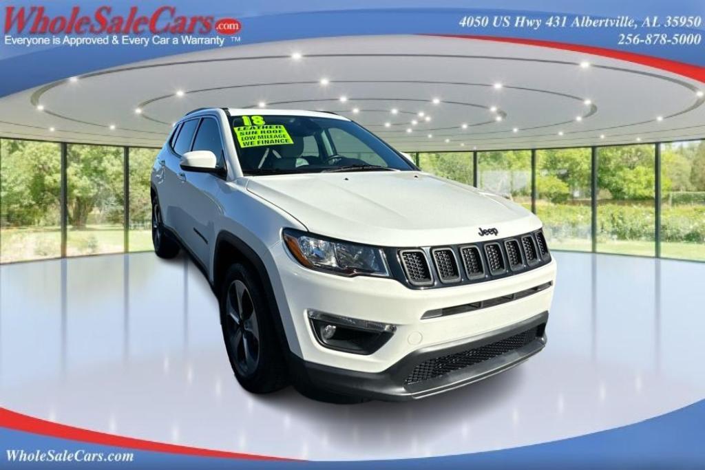 used 2018 Jeep Compass car, priced at $18,995