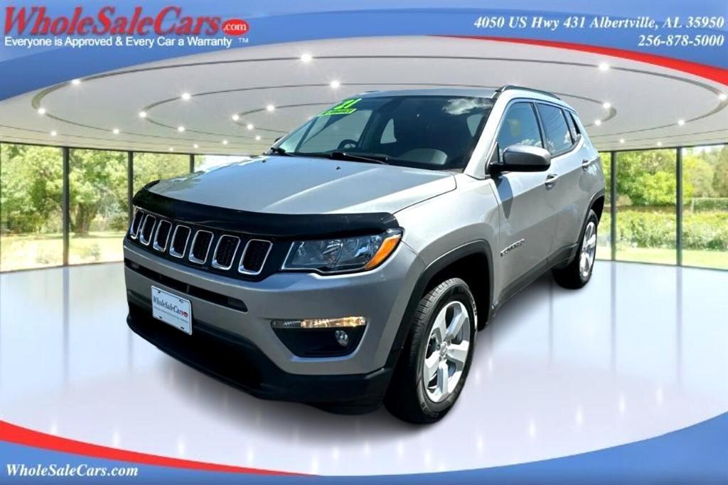 used 2021 Jeep Compass car, priced at $19,995
