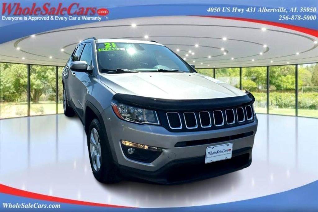 used 2021 Jeep Compass car, priced at $19,995