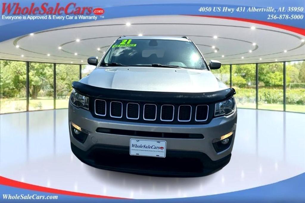 used 2021 Jeep Compass car, priced at $19,995
