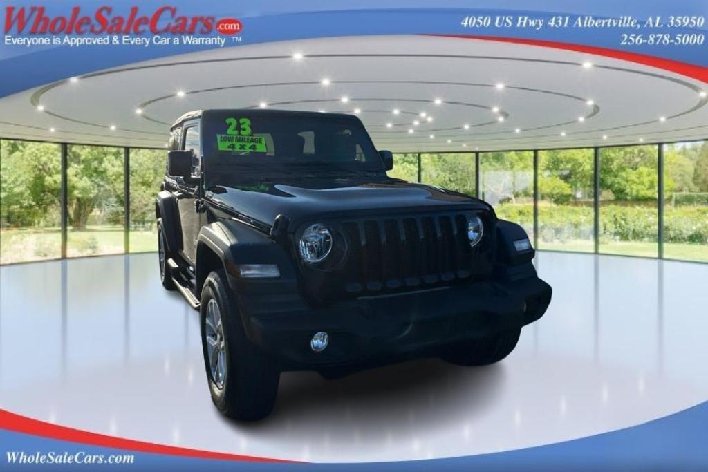 used 2023 Jeep Wrangler car, priced at $28,995