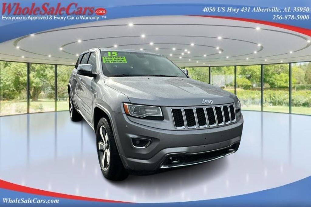 used 2015 Jeep Grand Cherokee car, priced at $18,995