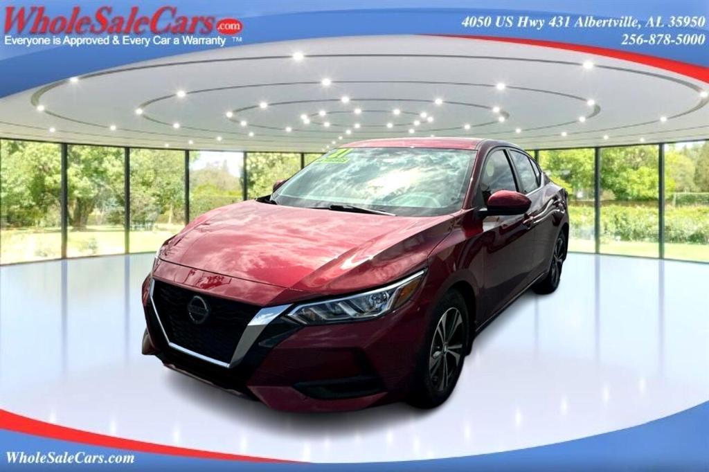 used 2021 Nissan Sentra car, priced at $15,995
