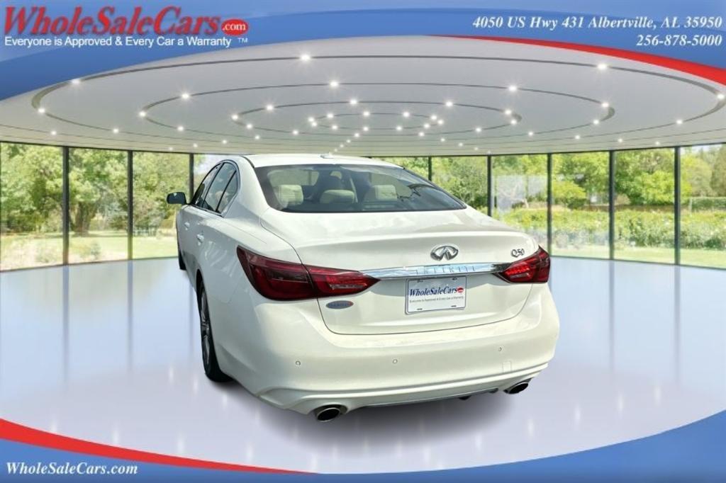 used 2018 INFINITI Q50 car, priced at $18,995