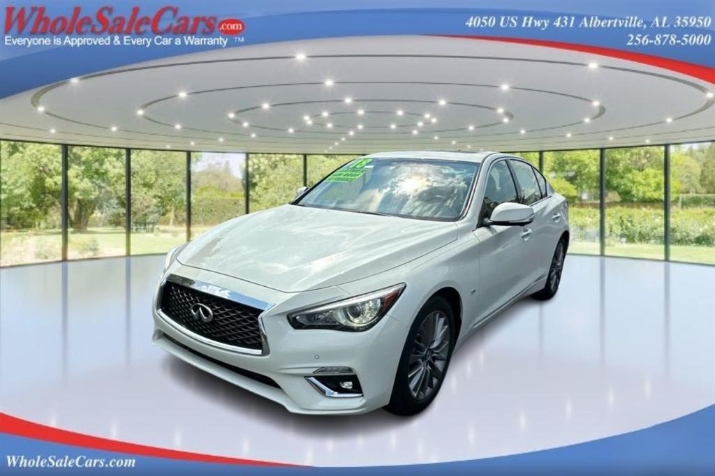 used 2018 INFINITI Q50 car, priced at $18,995