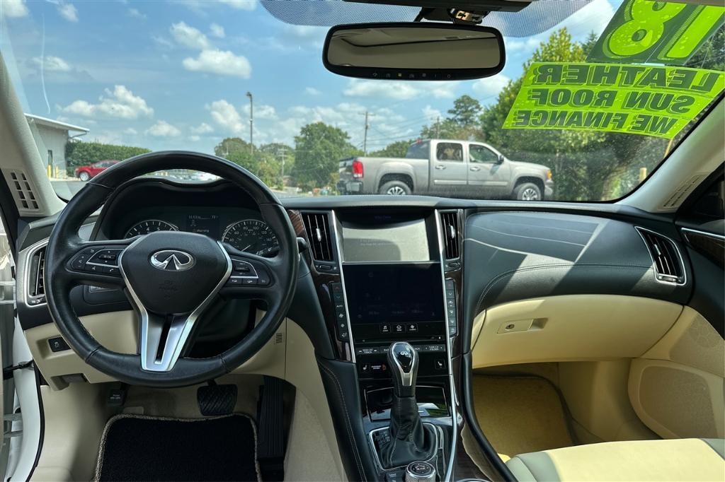 used 2018 INFINITI Q50 car, priced at $18,995