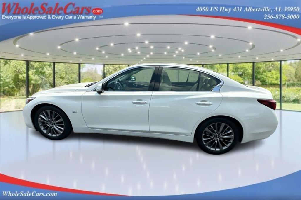 used 2018 INFINITI Q50 car, priced at $18,995