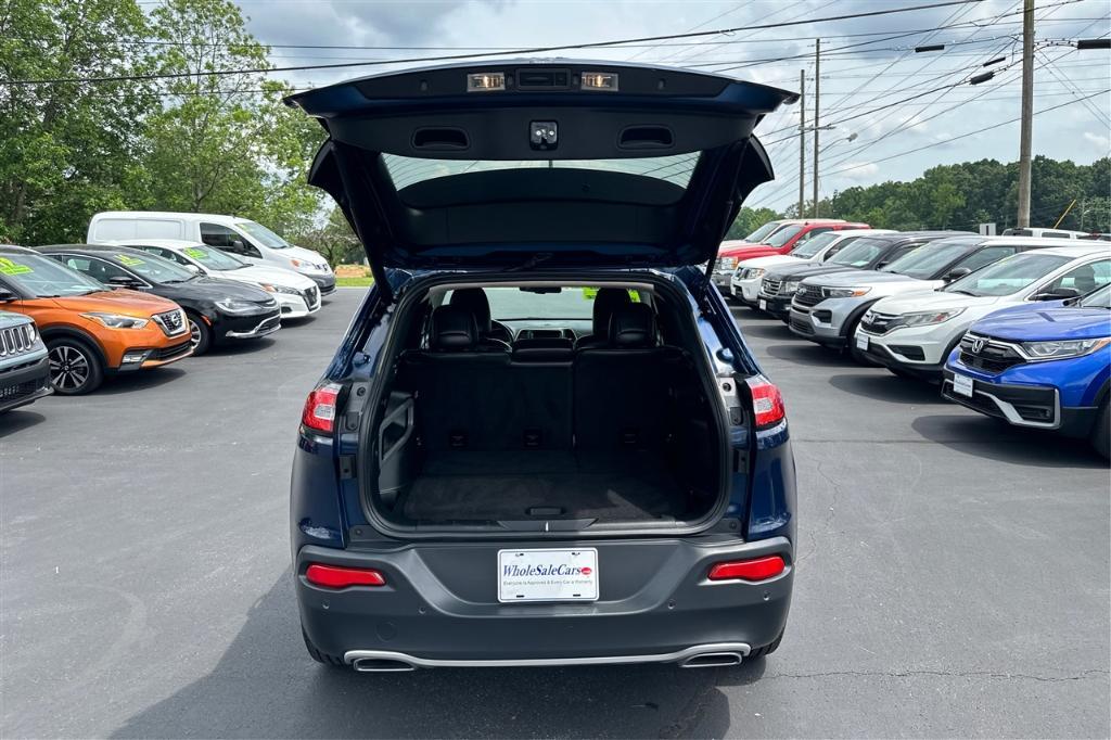 used 2018 Jeep Cherokee car, priced at $20,995