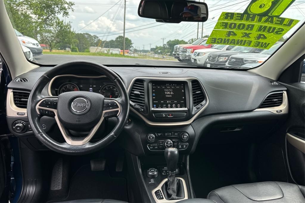 used 2018 Jeep Cherokee car, priced at $20,995