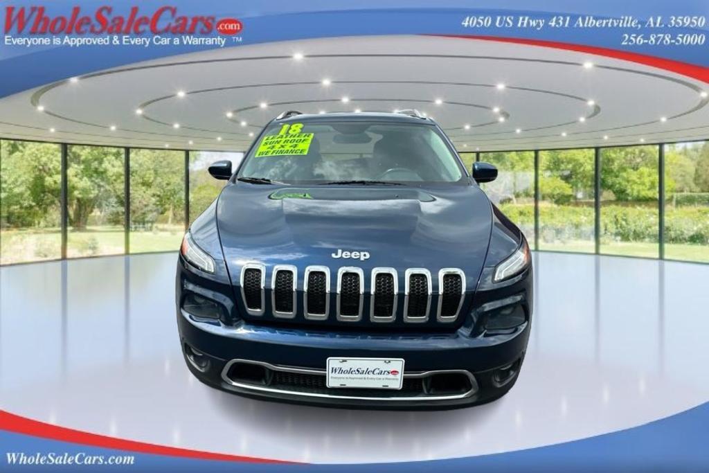 used 2018 Jeep Cherokee car, priced at $20,995