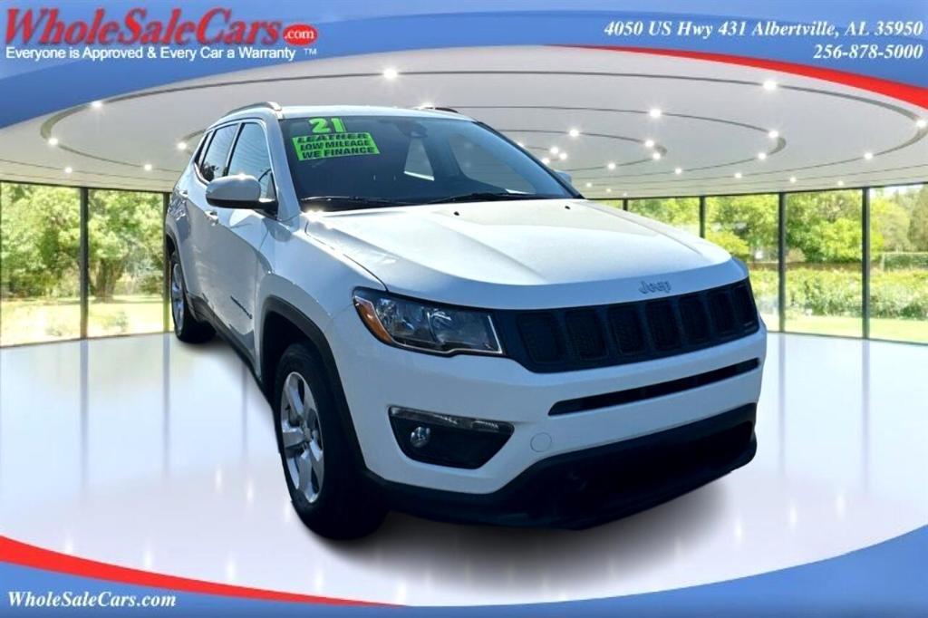 used 2021 Jeep Compass car, priced at $20,995