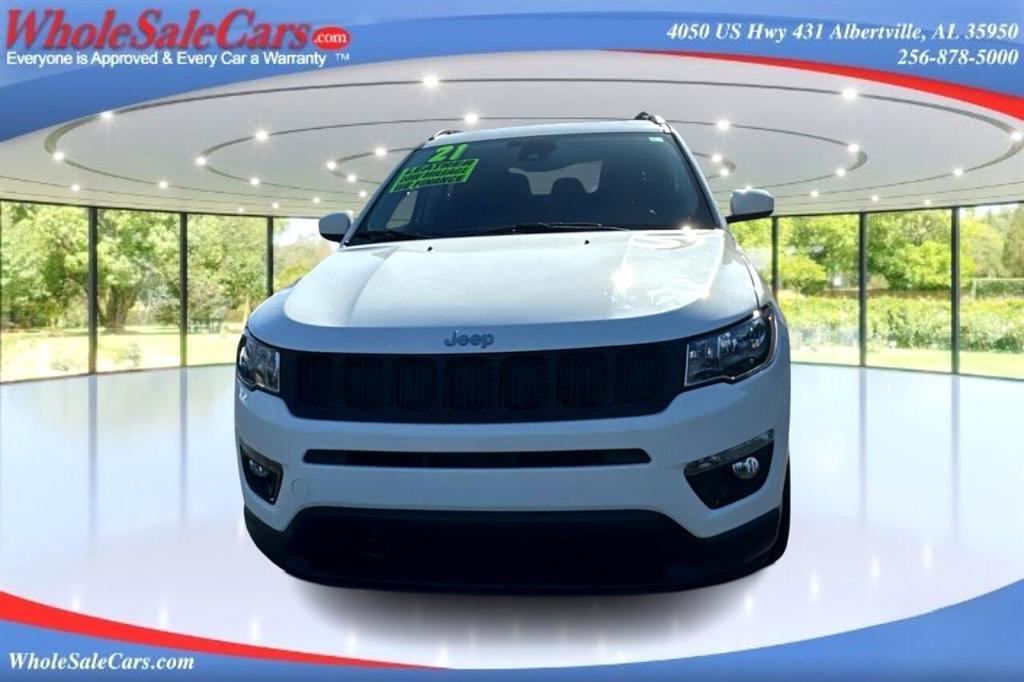 used 2021 Jeep Compass car, priced at $20,995