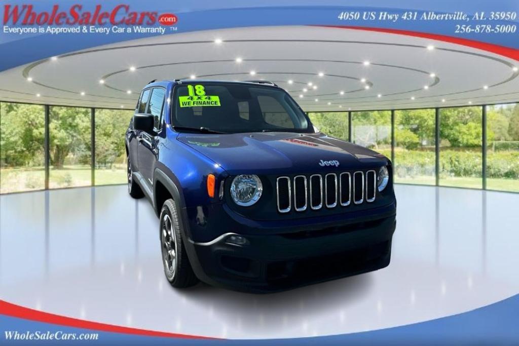 used 2018 Jeep Renegade car, priced at $16,995