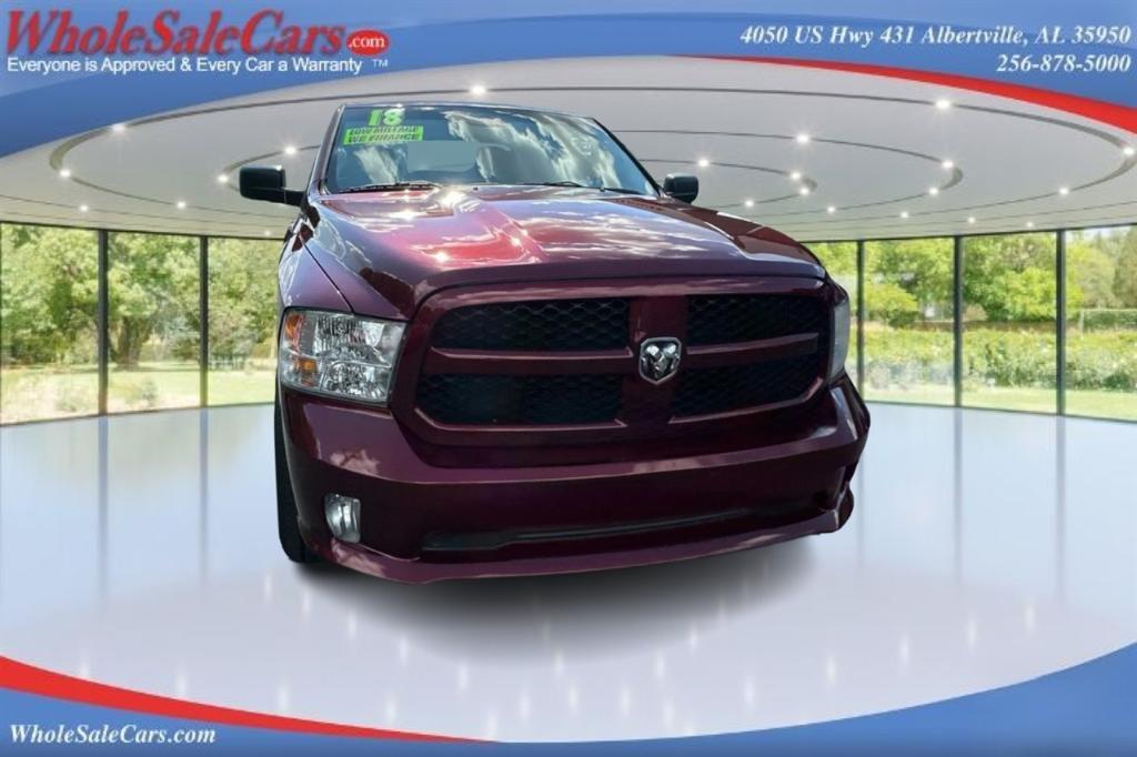 used 2018 Ram 1500 car, priced at $20,995