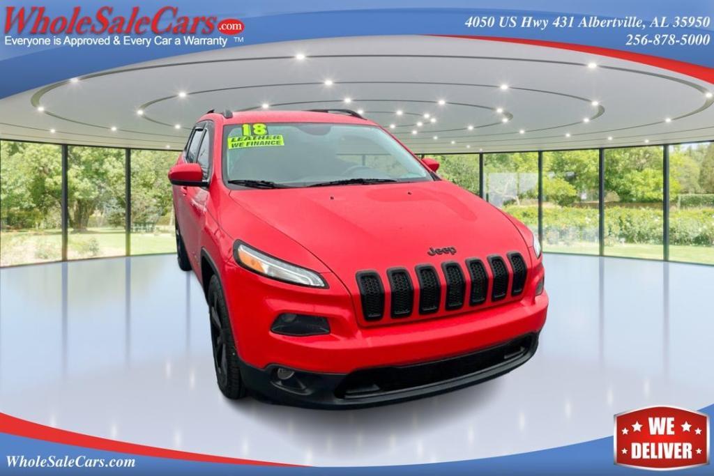 used 2018 Jeep Cherokee car, priced at $18,995