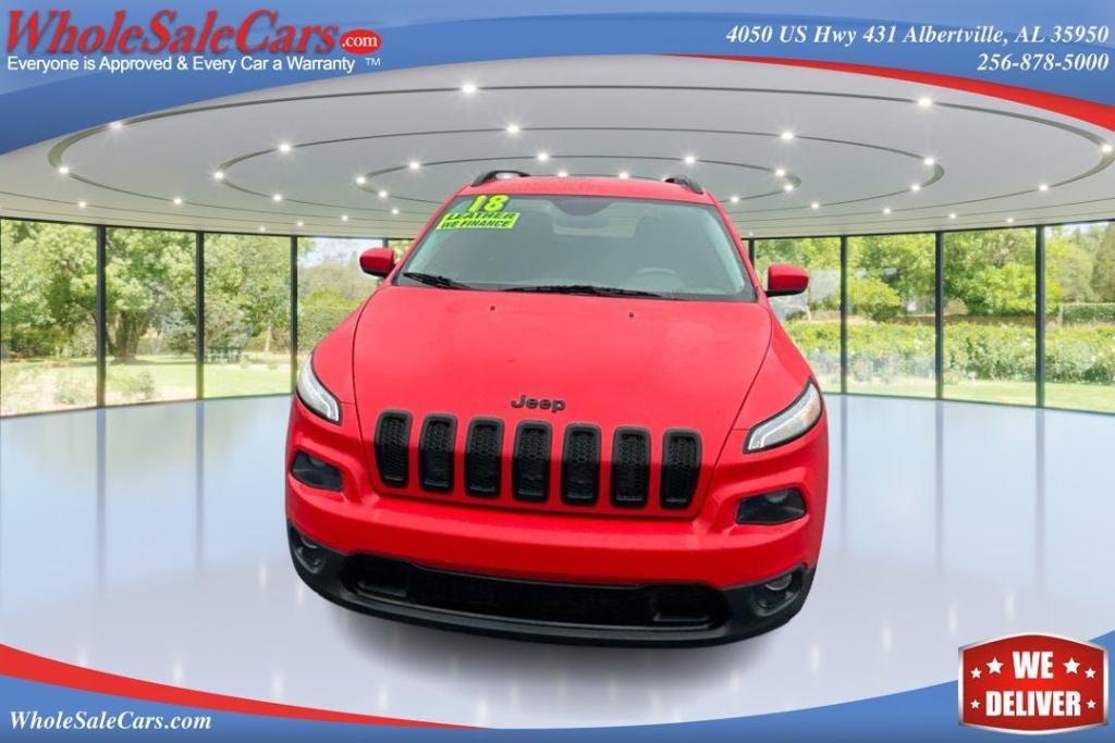 used 2018 Jeep Cherokee car, priced at $18,995