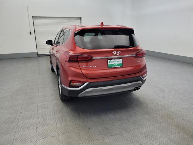 used 2020 Hyundai Santa Fe car, priced at $20,395