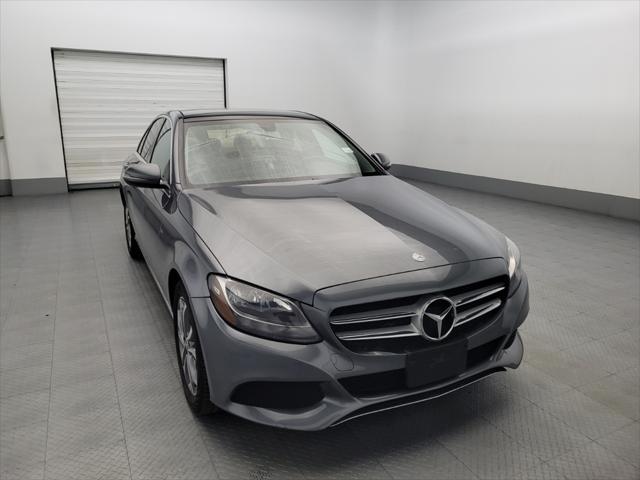 used 2017 Mercedes-Benz C-Class car, priced at $22,395