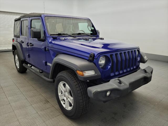 used 2018 Jeep Wrangler Unlimited car, priced at $25,595
