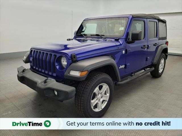 used 2018 Jeep Wrangler Unlimited car, priced at $25,595