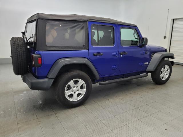 used 2018 Jeep Wrangler Unlimited car, priced at $25,595