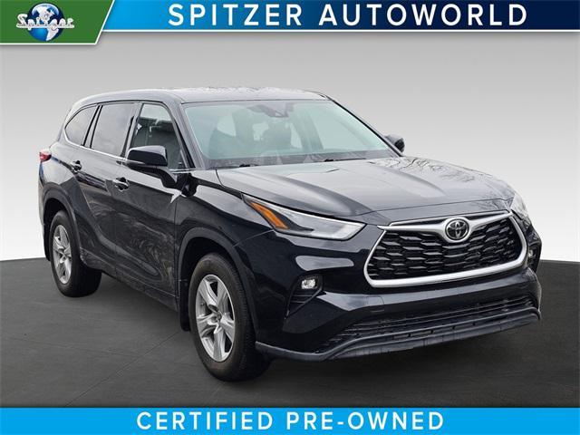 used 2021 Toyota Highlander car, priced at $28,603