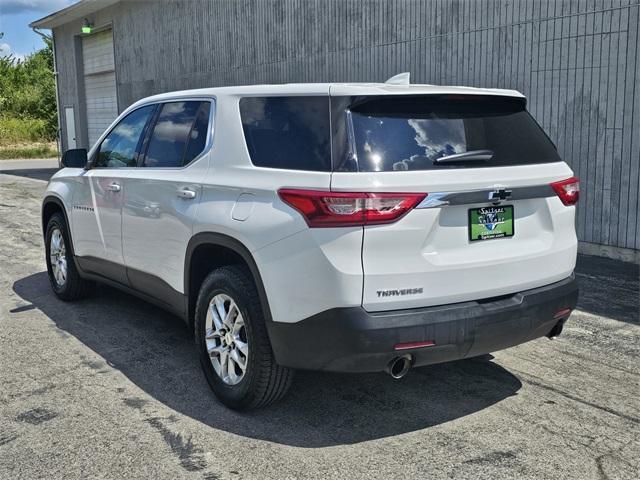 used 2021 Chevrolet Traverse car, priced at $21,500