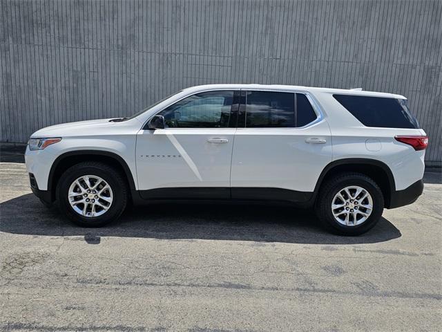 used 2021 Chevrolet Traverse car, priced at $21,500