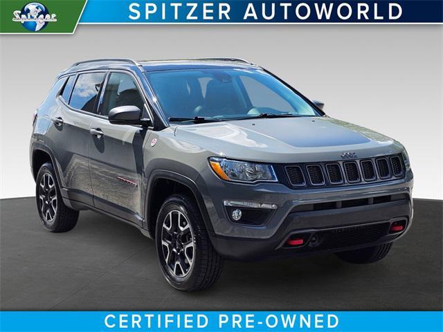 used 2021 Jeep Compass car, priced at $19,500