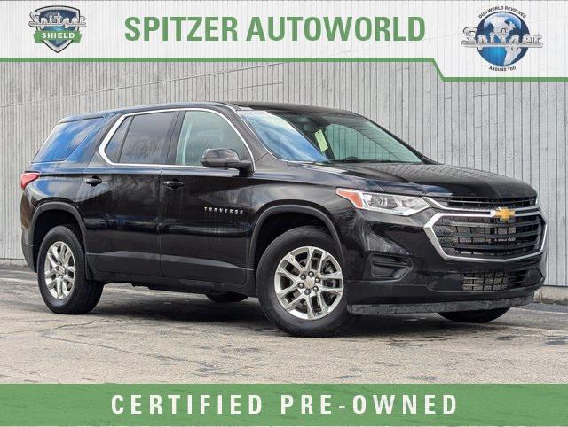 used 2021 Chevrolet Traverse car, priced at $26,315