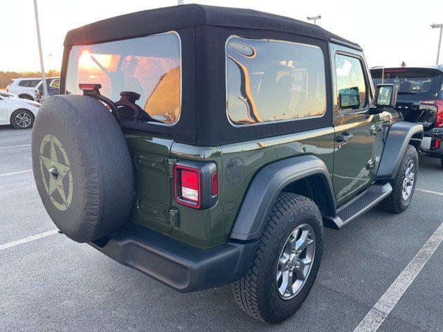 used 2020 Jeep Wrangler car, priced at $27,180