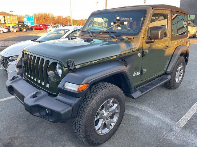 used 2020 Jeep Wrangler car, priced at $27,180