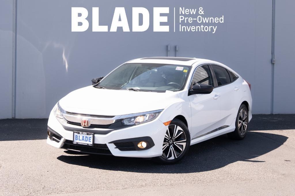 used 2018 Honda Civic car, priced at $18,750